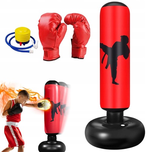 Boxsack set mit boxhandschuhen - mit,