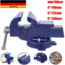 Schraubstock 60 - 150 mm Spannweit für Werkbank Feststehend Parallelschraubstock