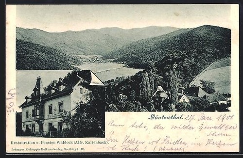 Güntersthal freiburg - ak, /