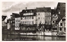 916305) AK  Alt-Hannover Leinepartie an der Brückmühle