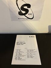 Kawai K1 / K1M Wave List
