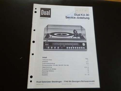 Original service manual - original,