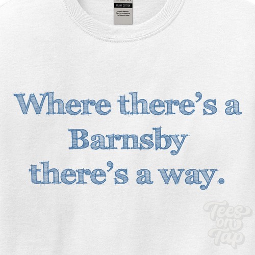 Barnsby there a way - wo..., there's
