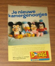 Seltene Werbung DONALD BUBBLE