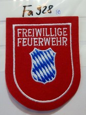 Feuerwehr Abzeichen Bayern Freiwillige Feuerwehr rot (Fa928)