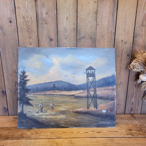 Bild grenze ddr mit wachturm - bild,