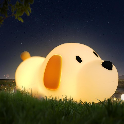 Nachtlicht hund silikon - nachtlicht,