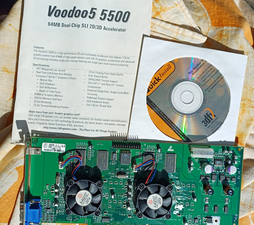 3dfx voodoo5 5500 64mb - 3dfx,
