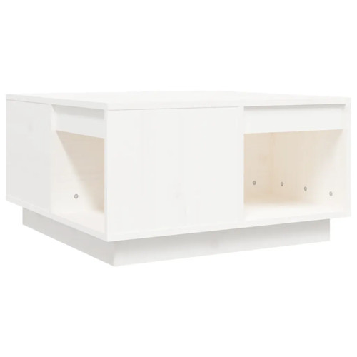 Couchtisch weiß 60x61x32 cm - couchtisch, 60x61x32,5