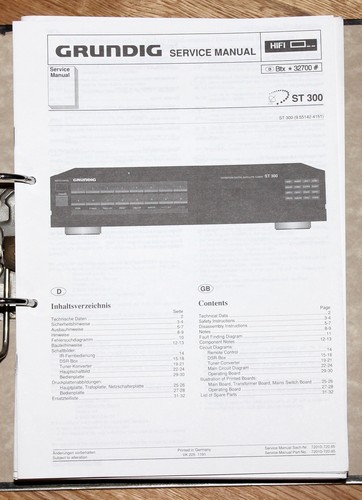 Grundig 300 original - grundig,