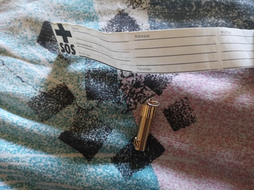 Sos kapsel anhänger 3 - anhänger, 9,3