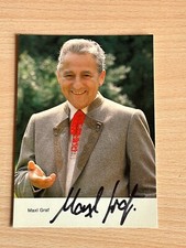 Maxl Graf - Autogrammkarte