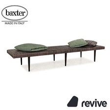 Baxter Garcon Leder Liege Braun Daybed