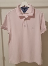 TOMMY HILFIGER Poloshirt rosa Größe XL Premium Pique / Slim Fit