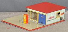 Schuco 1502 Express Service Shell Tankstelle   Blech  50er Jahre