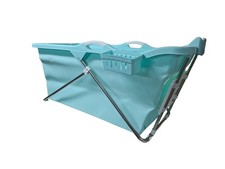 Faltbare Badewanne türkis 128