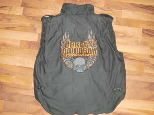 Harley davidson weste schwarz - davidson,