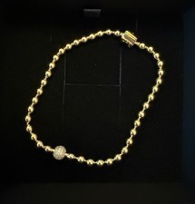 Pandora Armband 19 cm vergoldet Kugeln