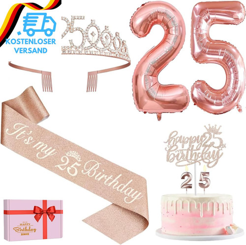 Geburtstag mädchen deko - 25.,