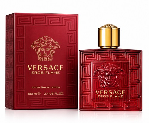 Versace eros flame after shave - after,