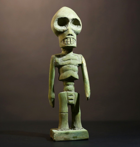 Afrikanische totenkopf figur - afrikanische,
