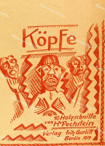 Max pechstein holzschnitt - max,