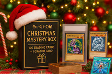 Yu-Gi-Oh! Weihnachts Überraschung– 100 Karten + PGS Gegradete Karte - Box 14/50