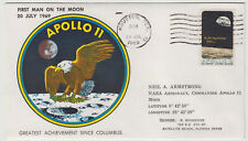Brief Apollo 11 Mondlandung Houston Texas 14 Juli 1969 Commander Neil Armstrong