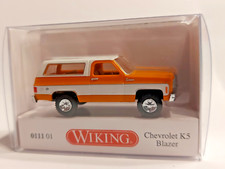 Wiking 011101 Chevy Blazer K5 US-SUV American Lifestyle Orange/Weiß BJ 1975 OVP