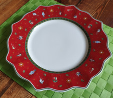 V&B TOY'S DELIGHT  Speiseteller ROT 30 cm NEUW.  VILLEROY&BOCH mehr
