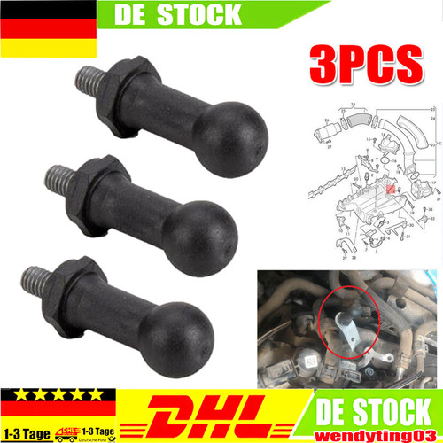 Kugelkopf befestigung - 3x,