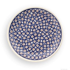 Bunzlauer Keramik Teller Ø19,5 cm flacher Frühstücksteller Essteller Dekor 4