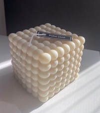 Pura Vida Bubble Candles 100% soywax 7x7