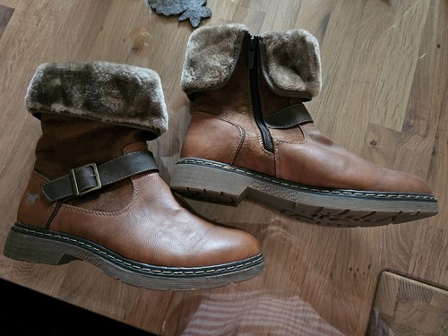 Mustang stiefelette braun - mustang, stiefelette,