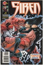 ✪ SIREN SPECIAL #1 The Origin of Siren, Malibu Comics 1996 US-COMICHEFT TOP Z1