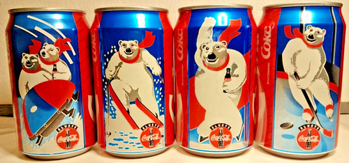 Coca cola coke can - can, polar