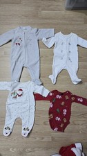 4x Baby Schlafanzug Strampler