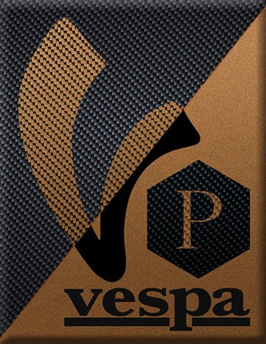 Vespa emblem kaskade aufkleber - kaskade,