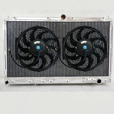 Aluminum Radiator+2X12"Fan For