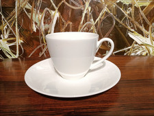 DIBBERN Fine Bone China - Coupe  Cafe au Lait Tasse mit Untertasse 0,27