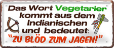 ''Das Wort Vegetarier.. zu