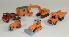 Wiking - Baustellen-Konvolut, diverse Baufahrzeuge, 6 Stück  #25-SV1360/K11