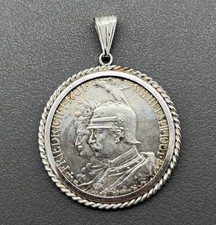 900/- Silber Münz- Anhänger