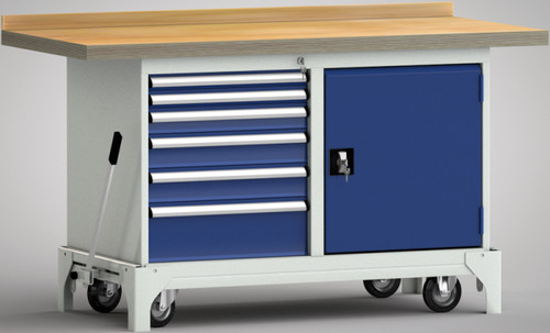 Fahrbare profi werkbank 1500 - -,