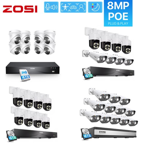 Zosi cctv poe - 4k,