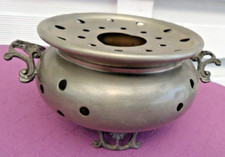 altes französisches Zinn Stöfchen * mit Griffe * gepunzt *Vintage * Peltro