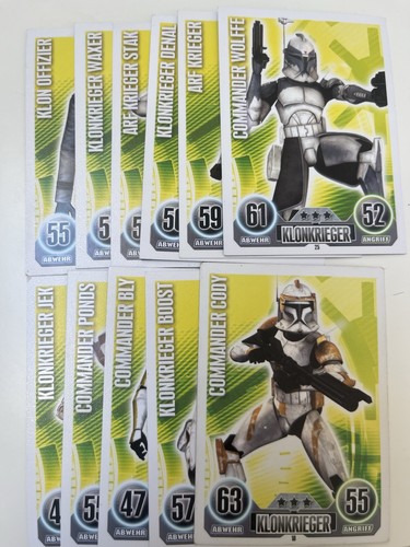 Force attax star - wars, clone