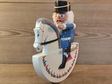 Olbernhauer Reiterlein Nussknacker Räuber Weihnachten echt Erzgebirge