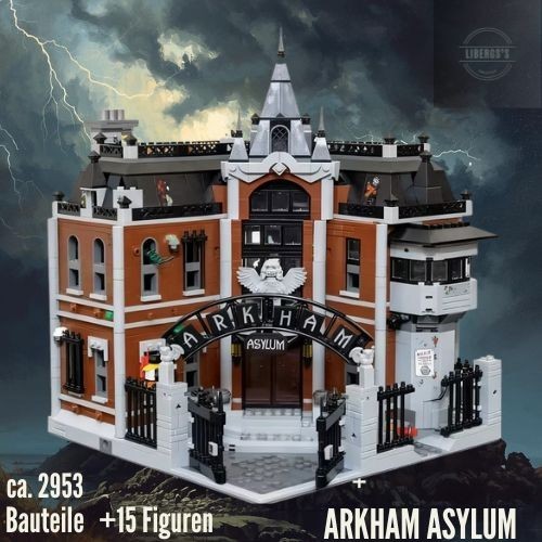 Klemmbausteine moc arkham - moc,