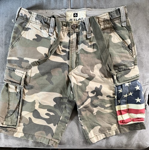 Jetlag cargo shorts camouflage - jetlag, cargo-shorts